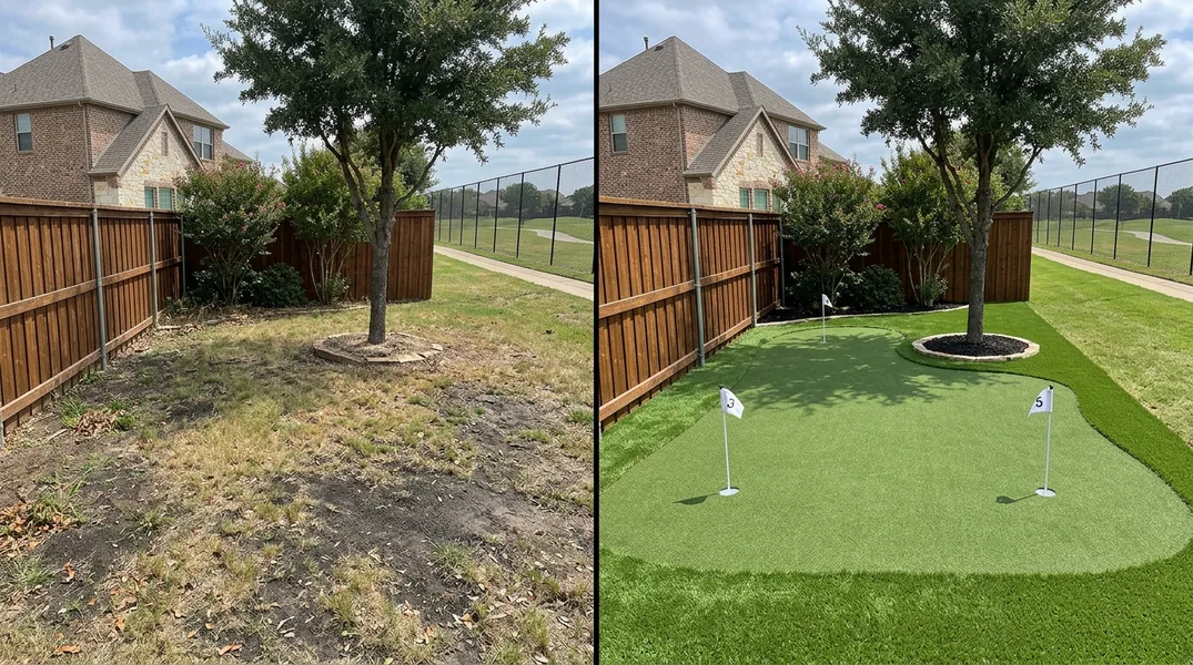 Frisco Artificial Grass Cost Guide 2026: Backyards, Pet Turf and Putting Greens