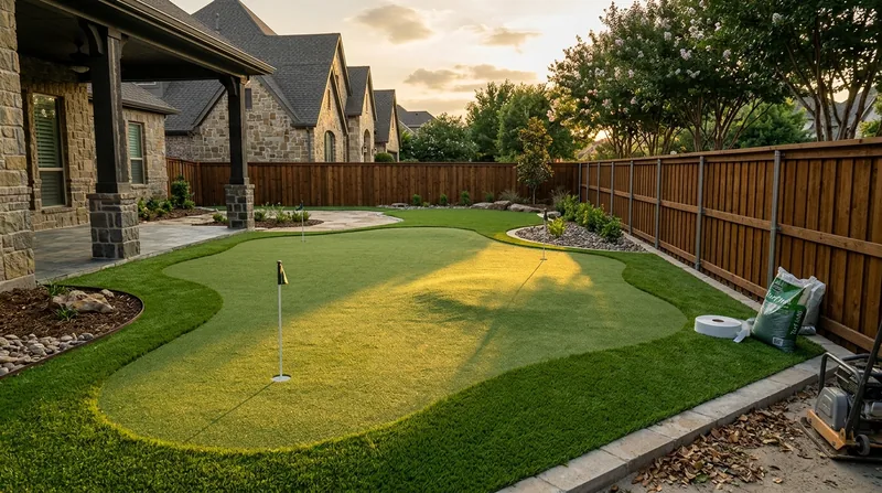 Putting Green Installation Frisco